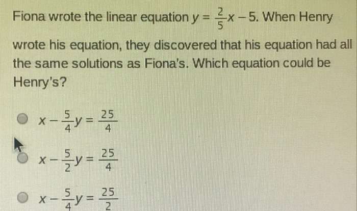 Tomas wrote the equation y 3x 3 4