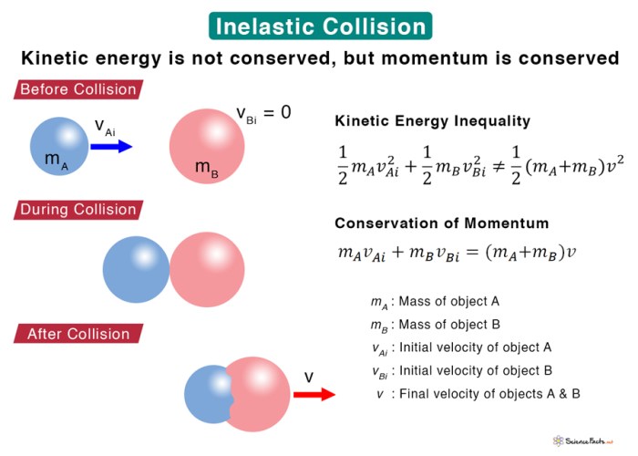 After a completely inelastic collision