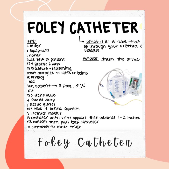 Foley catheter care nurse teaching