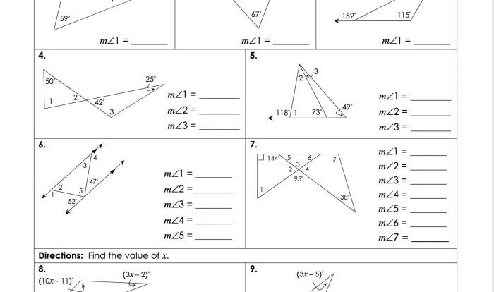 Geometry unit 4 test congruent triangles answer key