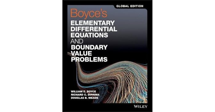 Elementary differential equations and boundary value problems 11th ed