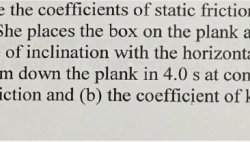 Friction coefficient solved